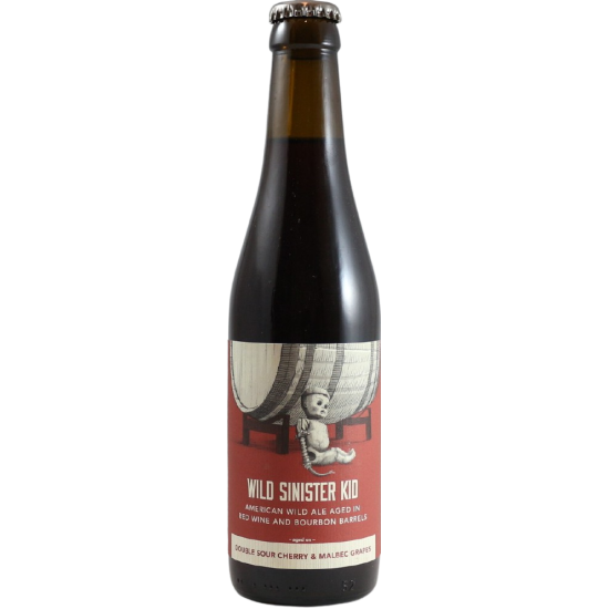 Wild Sinister Kid: Double Sour Cherry & Malbec Grapes 