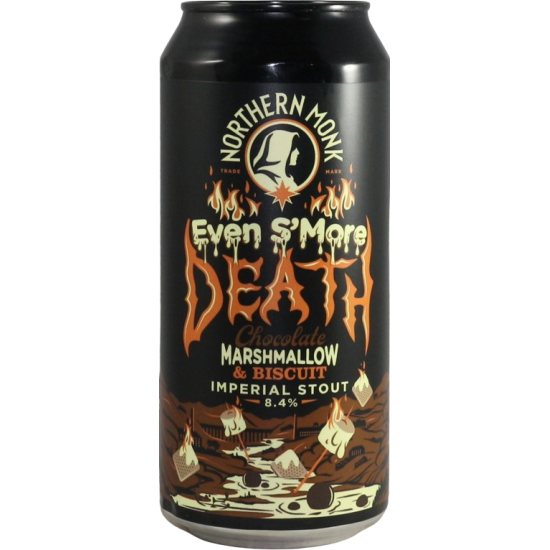 EVEN S'MORE DEATH // CHOCOLATE, MARSHMALLOW & BISCUIT IMPERIAL STOUT