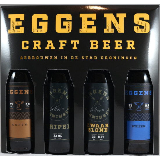 Eggens geschenkverpakking 4 fles